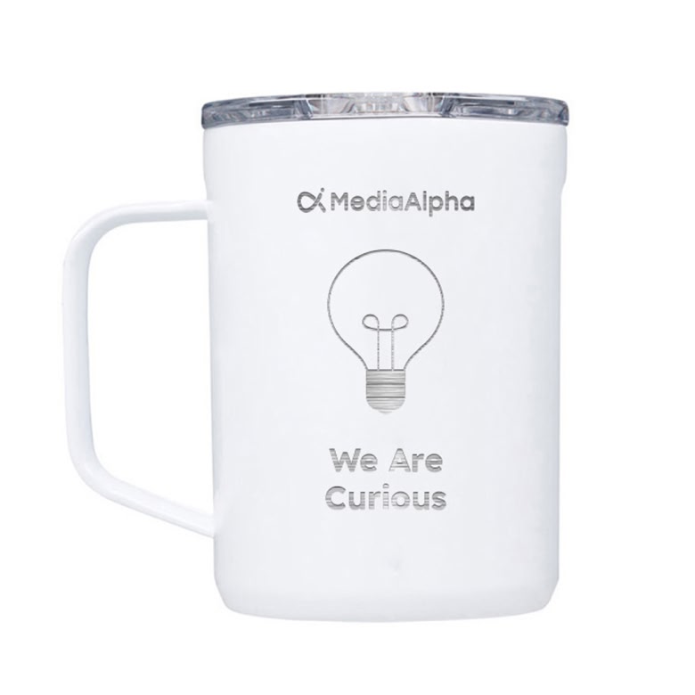 We Are Curious cup