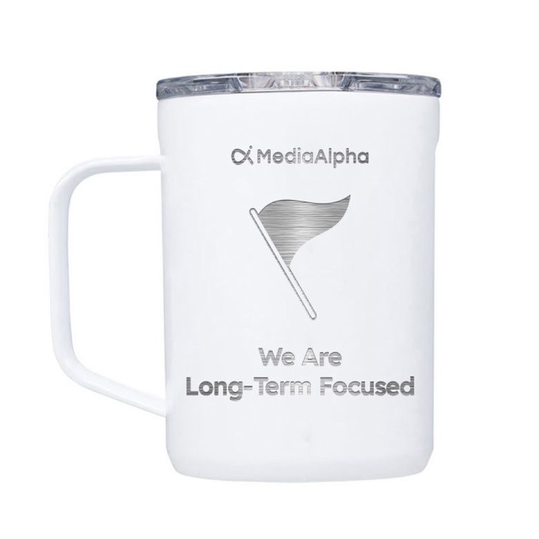 We Are Long-Term Focused cup